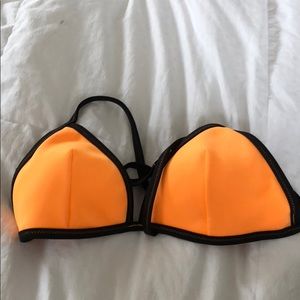Victoria’s Secret Neon Orange Swim Suit Top